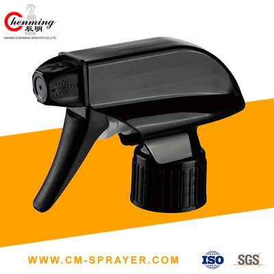 28-400 28/410 preuve réglable de fuite de bec de déclencheur de pulvérisateur de noir de l'eau de brume de couvercles fins en plastique de bouteille