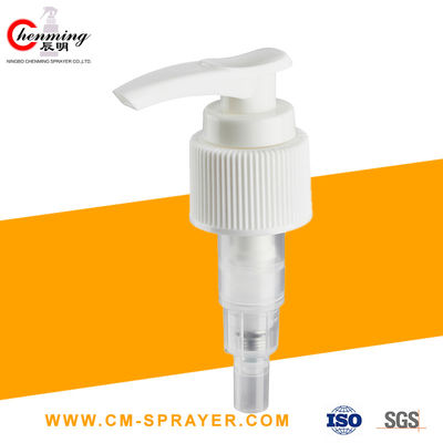 Good price couvercle en plastique de pompe de distributeur de savon de lotion de 28mm de pompe argentée 24mm brillante de distributeur en ligne