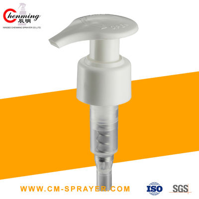 Good price 28/410 Spring Ribbed Lotion Pump Dispenser Black White Lotion Dispenser Pump Head en ligne