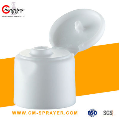 Good price 24mm 24/410 de pp blancs Flip Top Plastic Bottle Caps Flip Top Water Bottle Lid en ligne