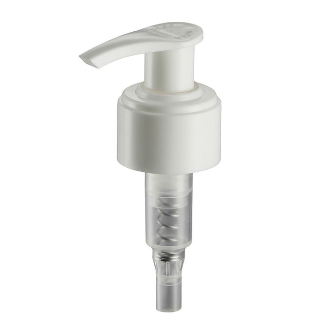 Les fournisseurs de pompe de distributeur de lotion de savon ont nervuré 1.3cc pour le lavage de corps de gel de shampooing 0